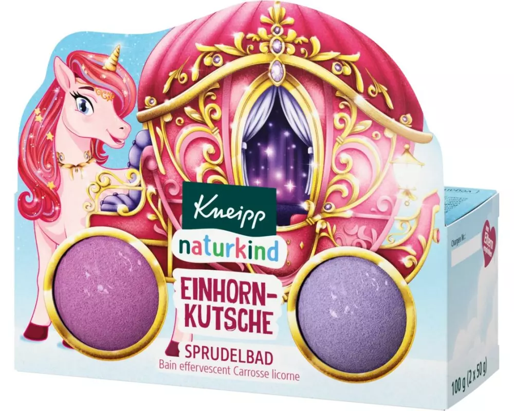 Kneipp Naturkind Sprudelbad Einhorn-Kutsche 1 Stück