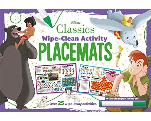Disney Classics: Wipe-Clean Activity Placemats