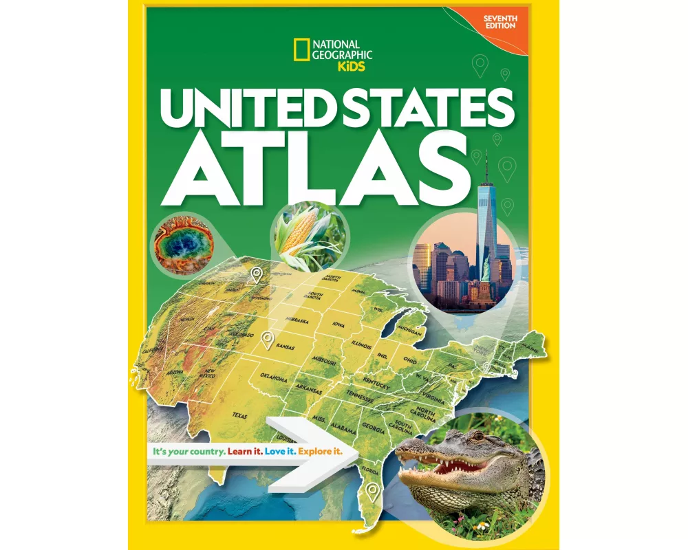 National Geographic Kids United States Atlas, 7th Edition