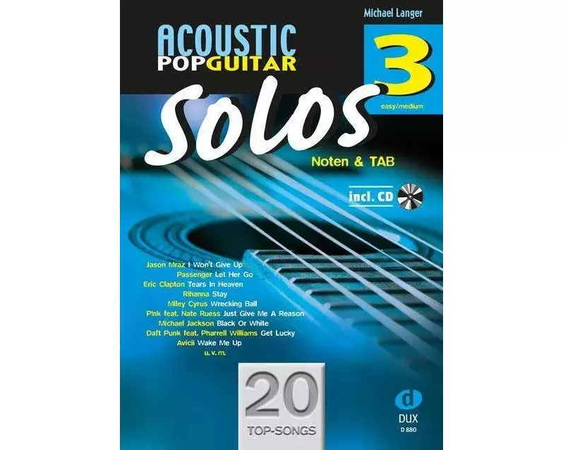 Acoustic Pop Guitar Solos 3