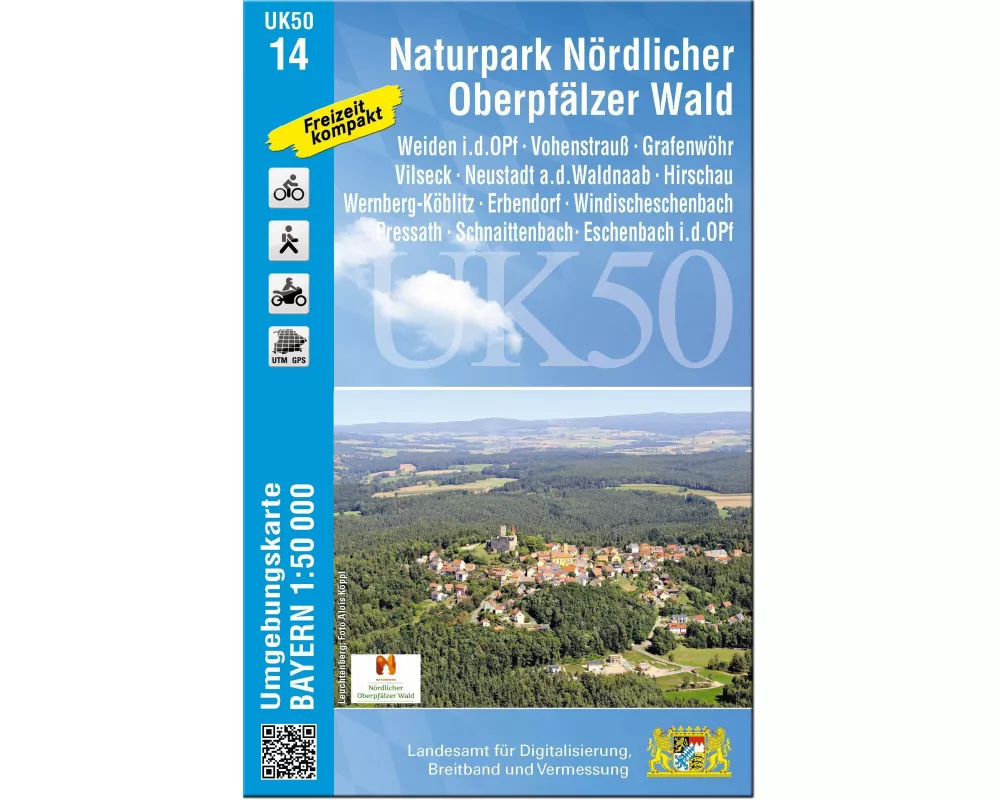 UK50-14 Naturpark Nrdlicher Oberpflzer Wald