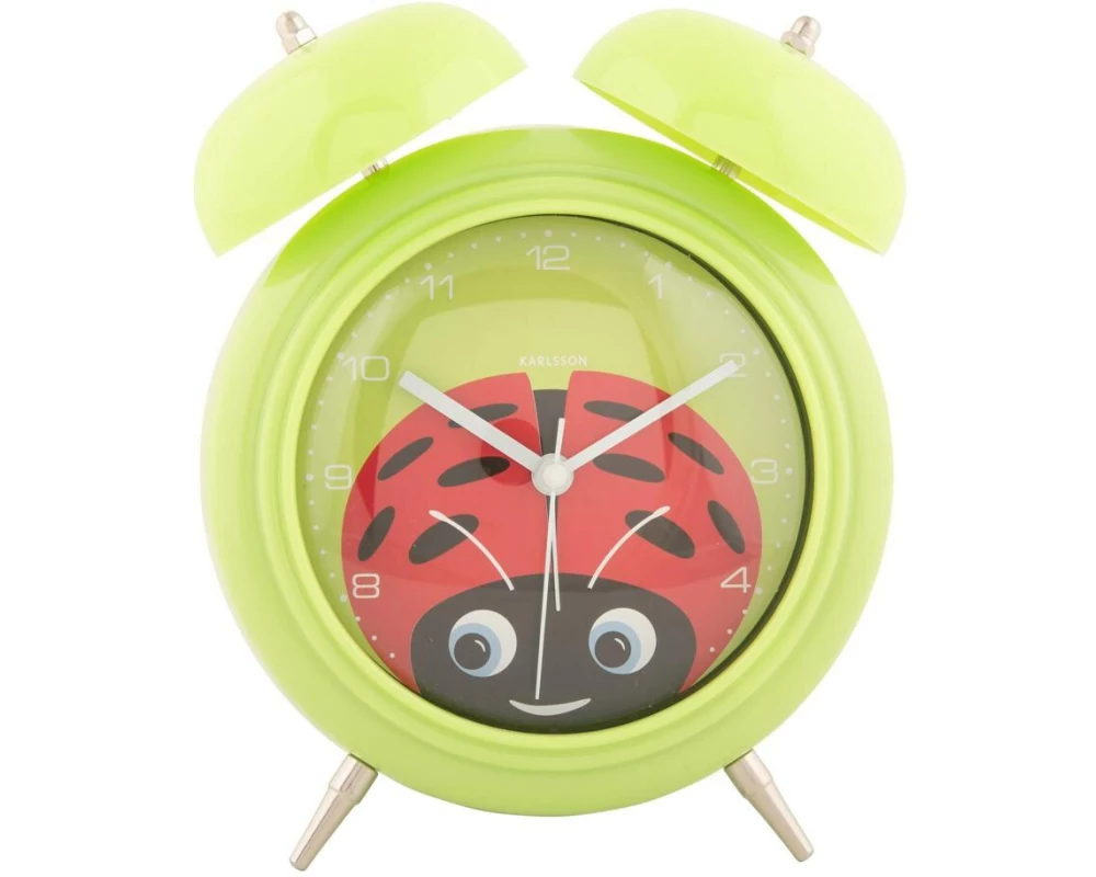 KARLSSON Wecker Marienkäfer Grün