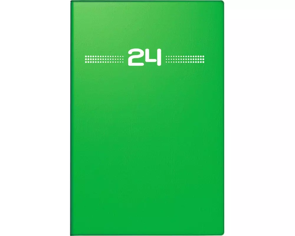 rido/idé 7015202014 Wochenkalender Taschenkalender 2024 Modell partner/Industrie I 2 Seiten = 1 Woche Blattgröße 7,2 x 11,2 cm Kunststoff-Einband g