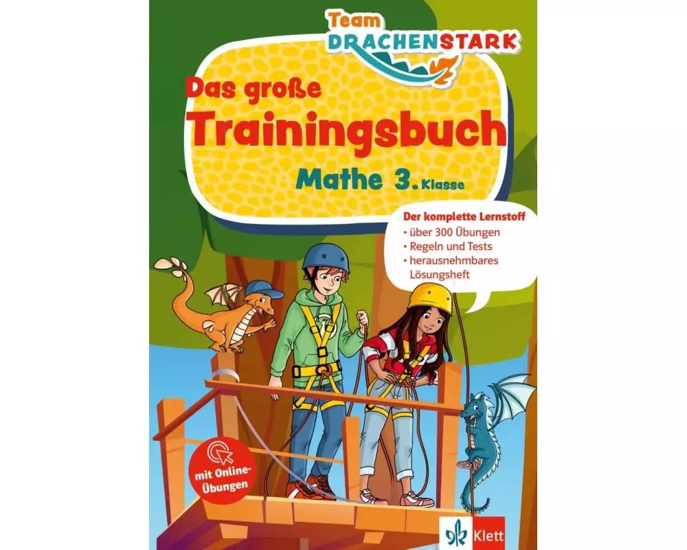 Klett Team Drachenstark: Das große Trainingsbuch Mathe 3. Klasse