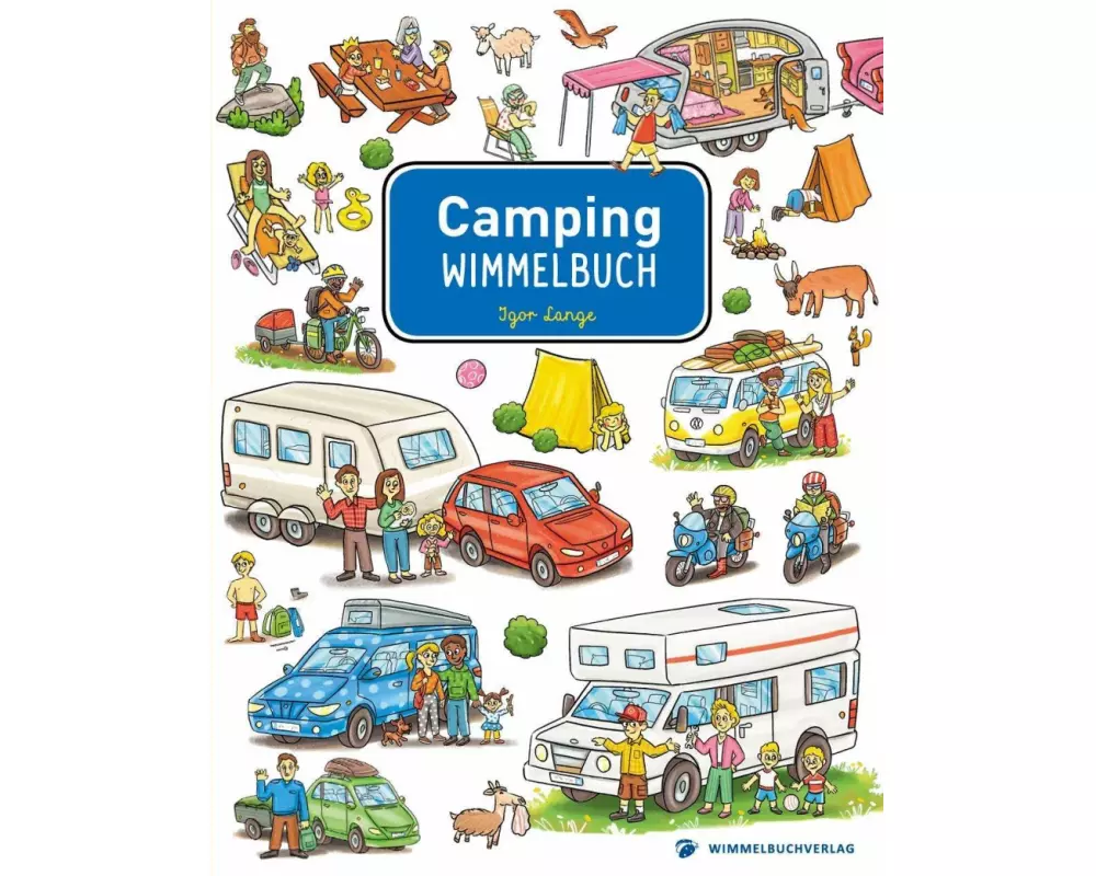 Camping Wimmelbuch Pocket