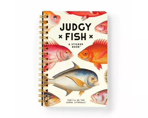 Judgy Fish Sticker Book