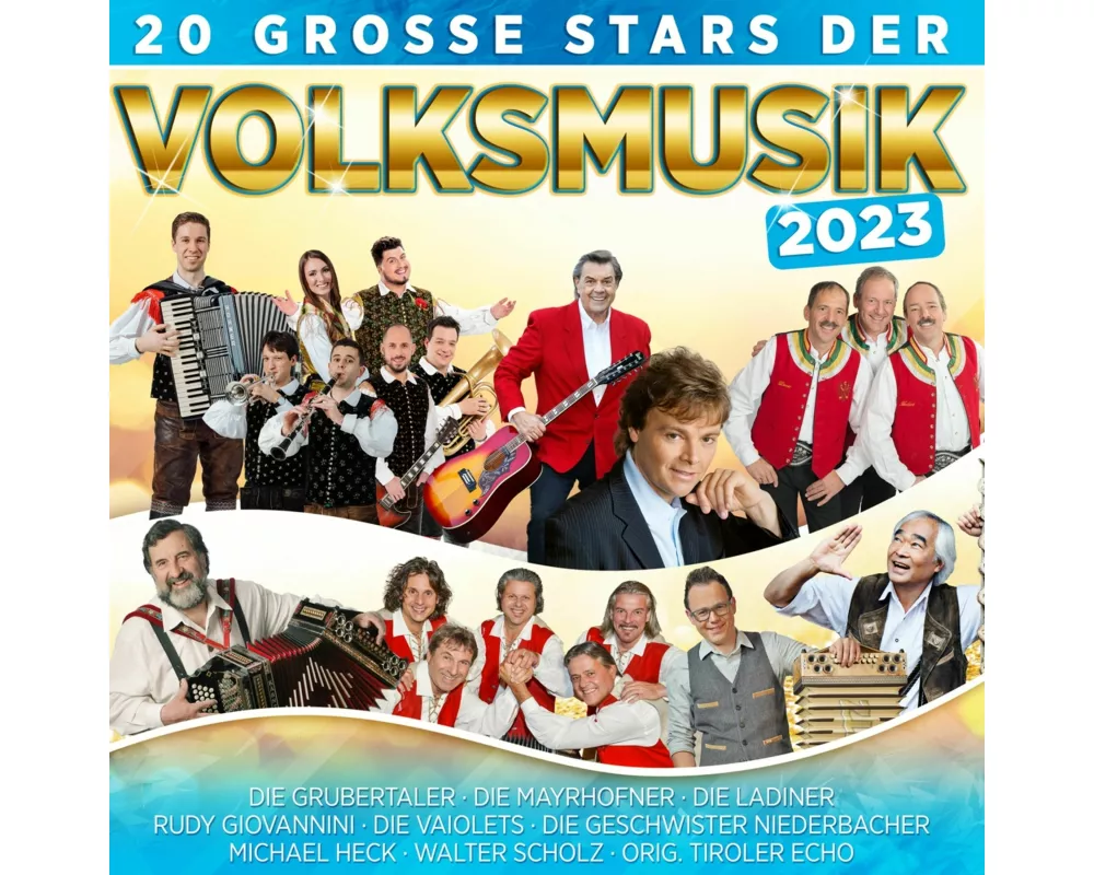 20 groáe Stars der Volksmusik 2023