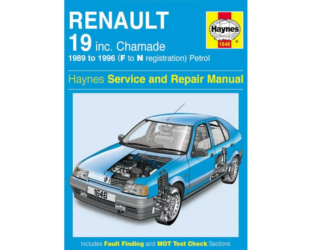 Renault 19 Petrol (89 - 96) F To N