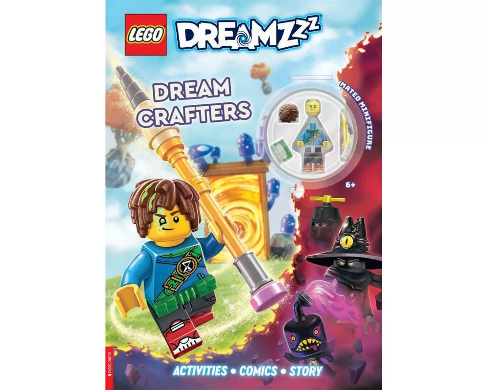 LEGO DREAMZzz™: Dream Crafters Activity Book (with Mateo LEGO minifigure)