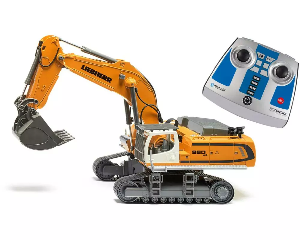 Siku Raupenbagger Liebherr R980 SME mit Fernsteuerung, RTR, 1:32