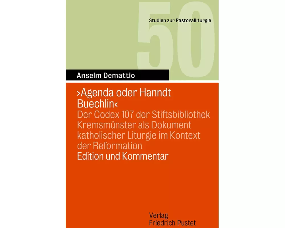 'Agenda oder Hanndt Buechlin'