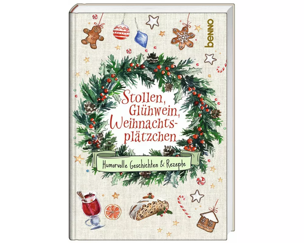 Stollen, Glühwein, Weihnachtsplätzchen