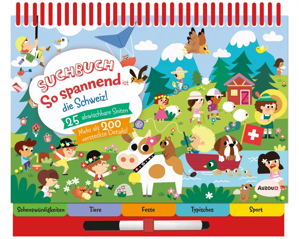 Suchbuch: So spannend die Schweiz!