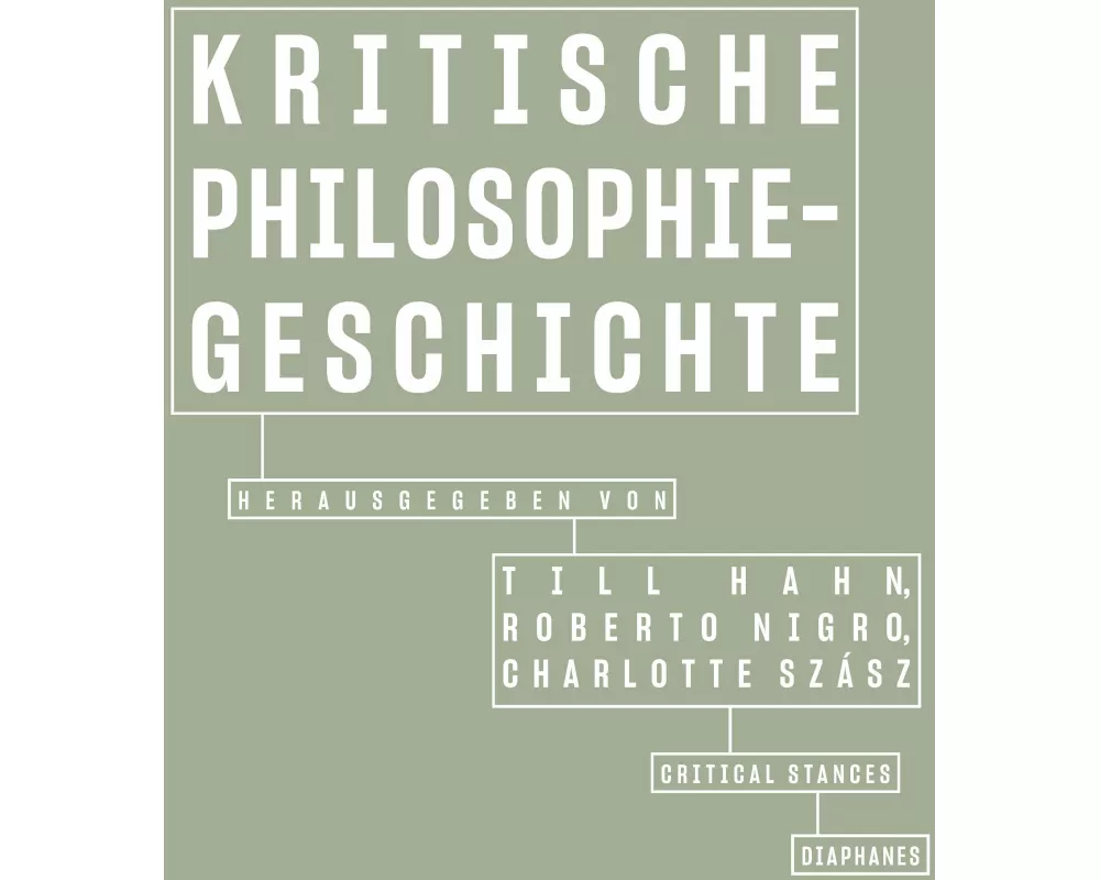 Kritische Philosophiegeschichte