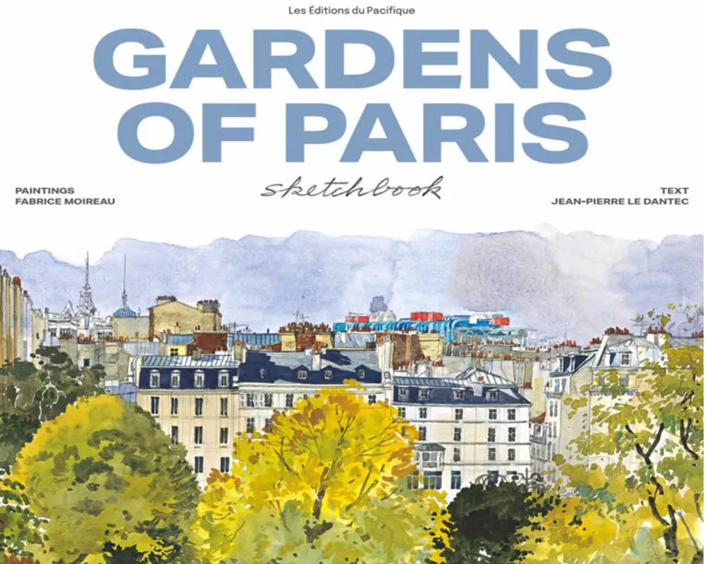 Garden of Paris sketchbook