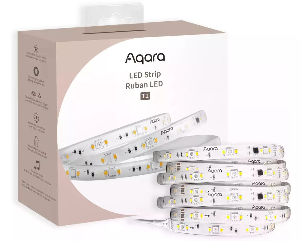 Aqara LED-Stripe Zigbee 3.0, 2 m, 90 LEDs, 5 V DC