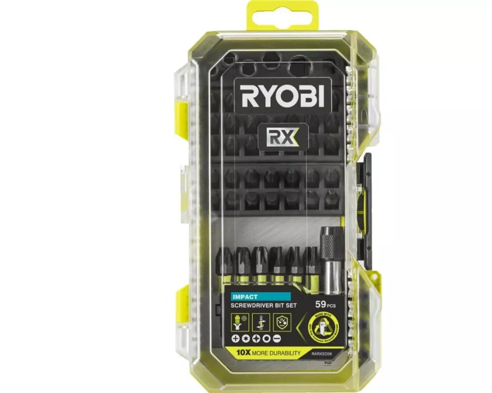 Ryobi Werkstatt Bit-Set 59-teilig