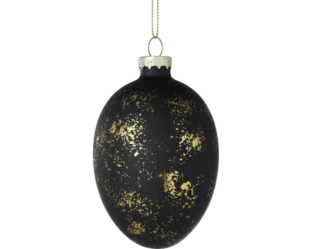 EGLO Aufhänger Fintry 12 Stück, Gold/Schwarz