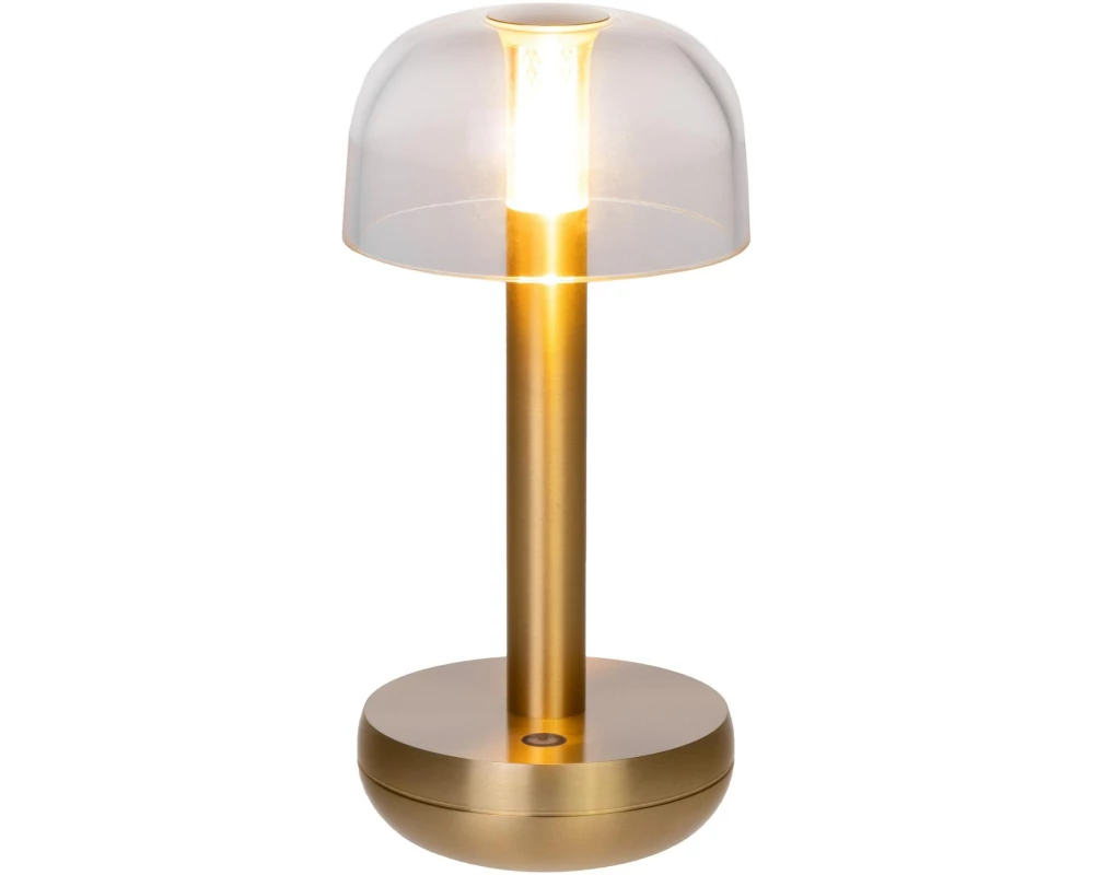 COCON USB-Tischleuchte Pilz, Gold