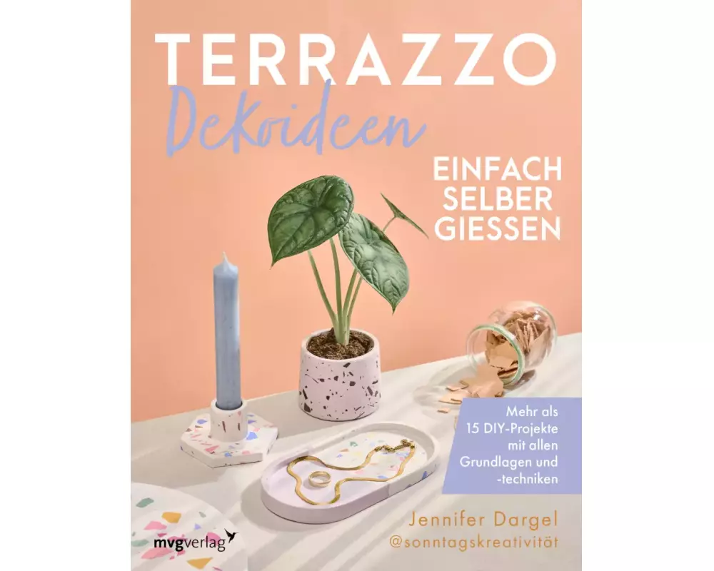 Terrazzo-Dekoideen einfach selber gießen