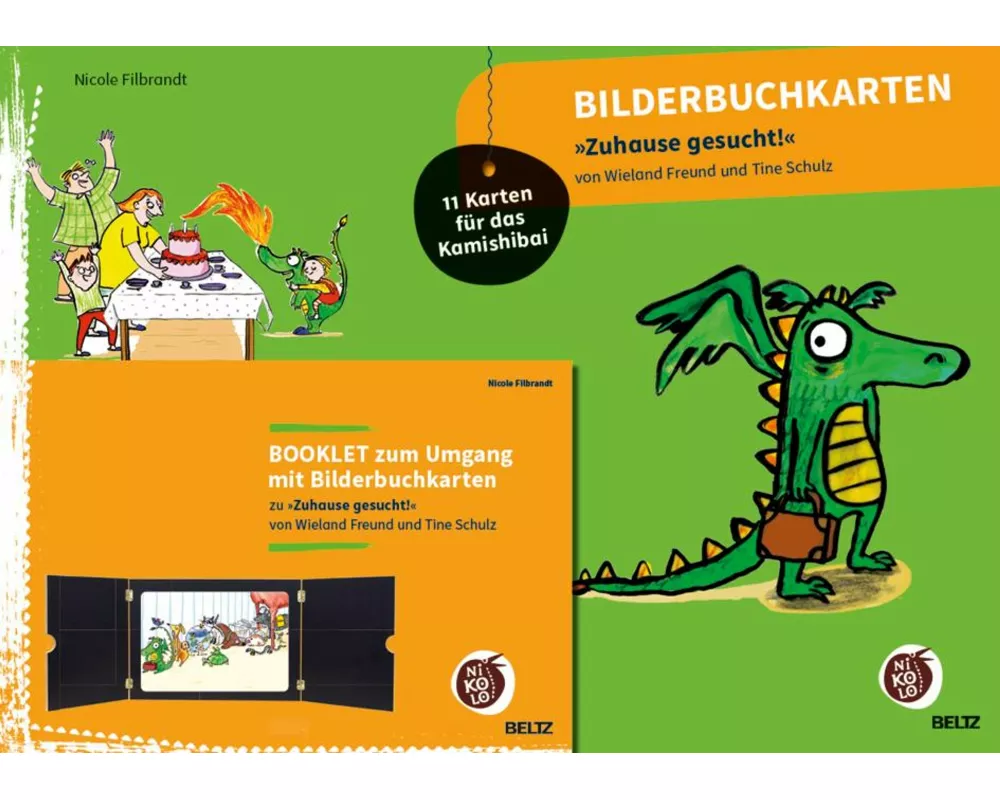 Bilderbuchkarten »Zuhause gesucht!« von Wieland Freund und Kristine Schulz