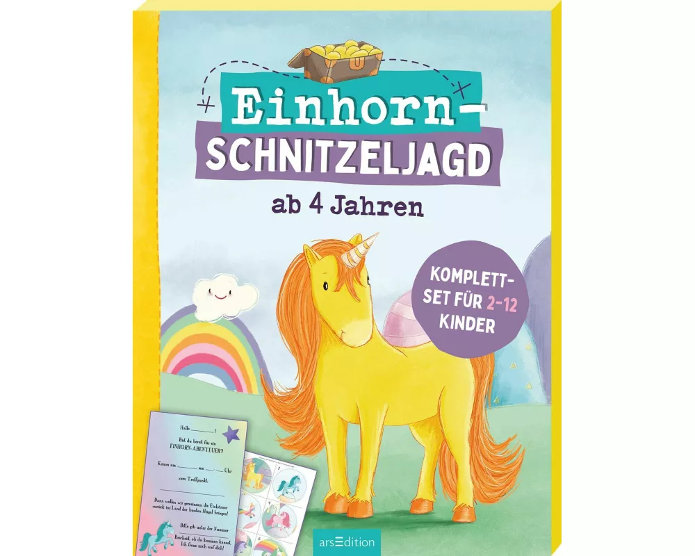 Einhorn-Schnitzeljagd ab 4 Jahren