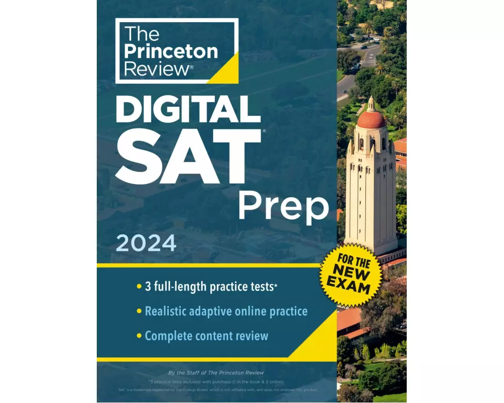 Princeton Review Digital SAT Prep, 2024
