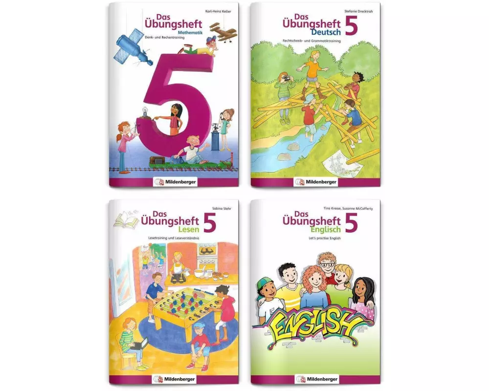 Sicher ins 6. Schuljahr - Rechnen - Schreiben - Lesen - Grammatik - Englisch · Klasse 5/ 4 versch. Bände