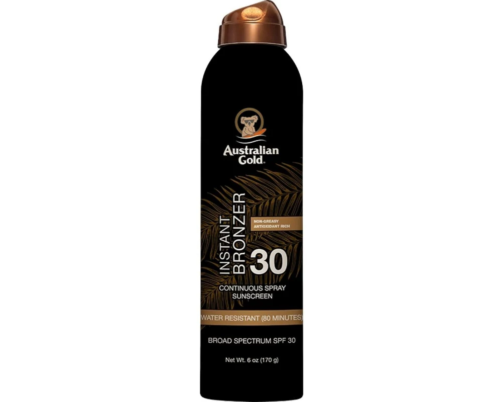 Australian Gold Sonnenspray LSF 30 Continuous Bronzer 177 ml