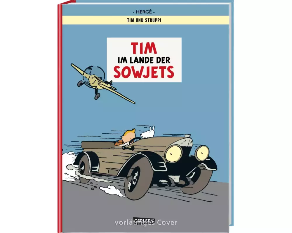 Tim und Struppi: Tim im Lande der Sowjets - farbige Ausgabe
