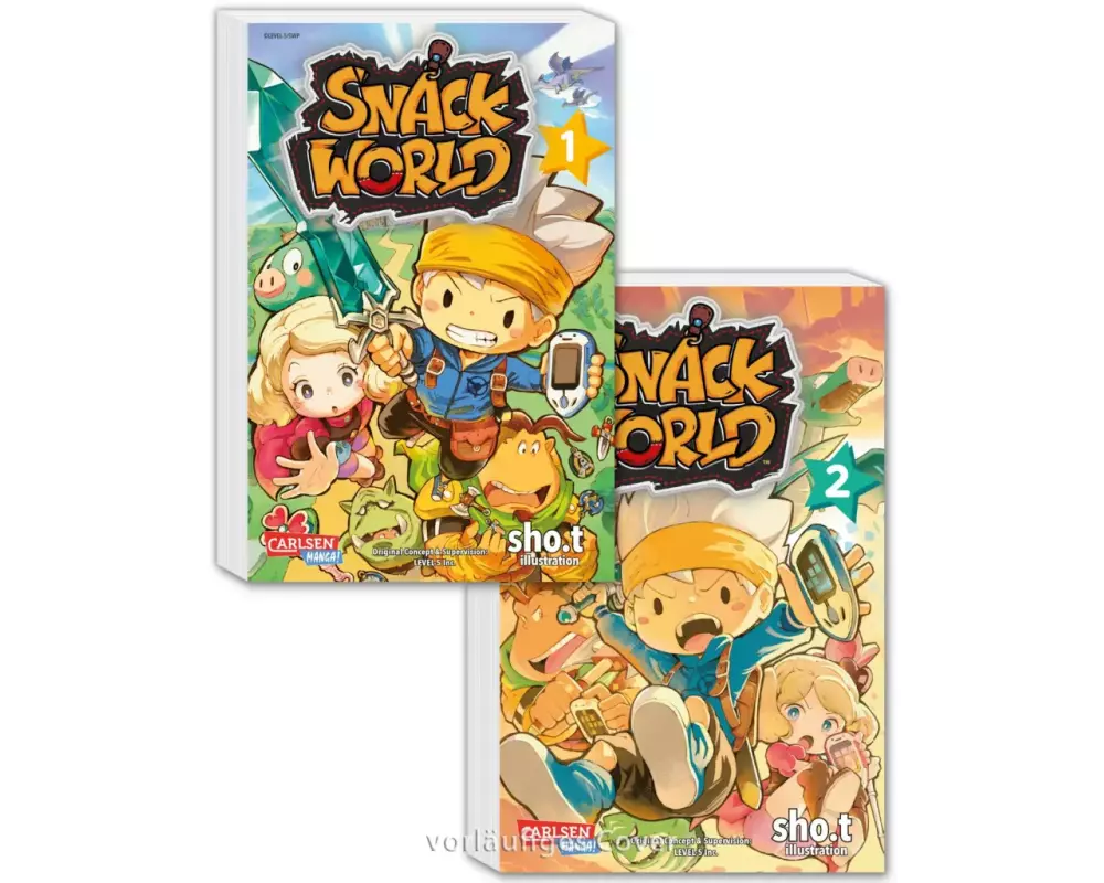 Snack World Komplettpack 1-2