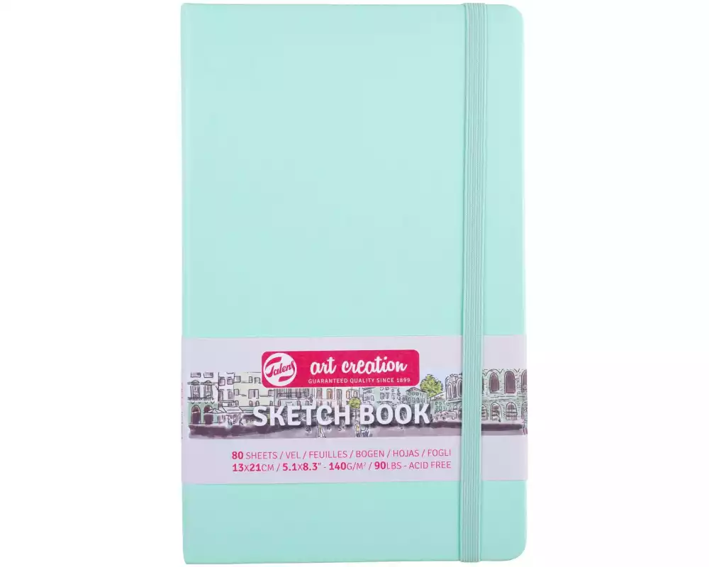 Talens Malbuch 13 x 21 cm Mint