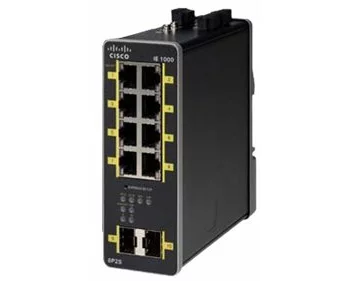 IE-1000 GUI based L2 PoE switch 2GE SFP