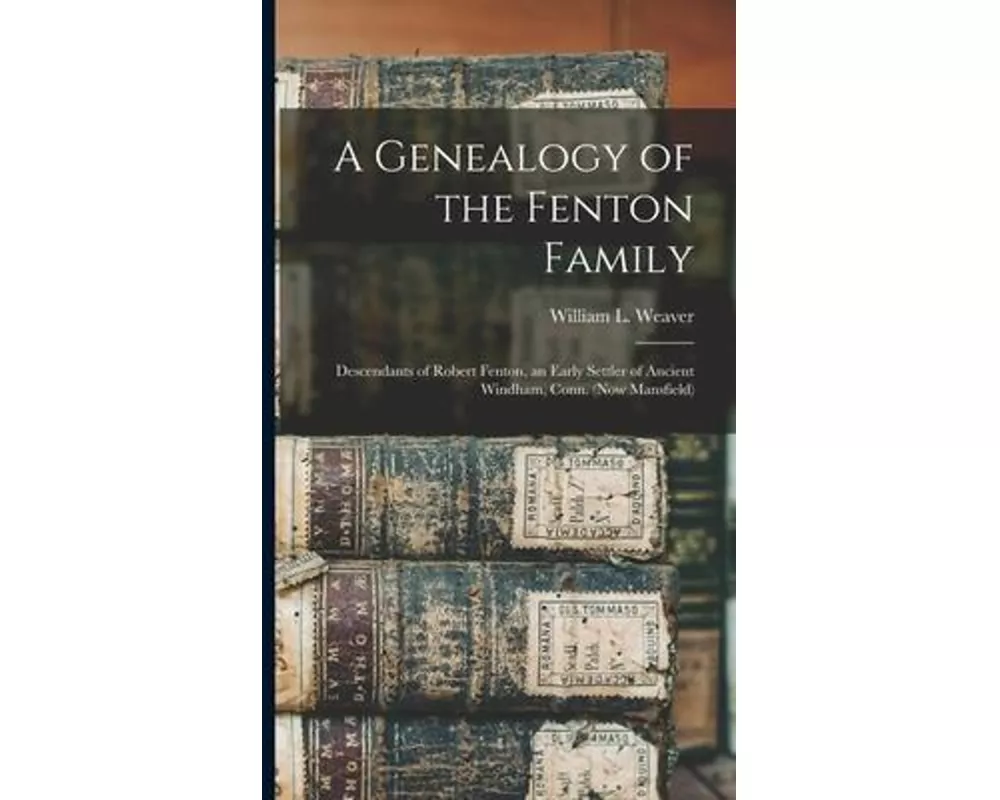 A Genealogy of the Fenton Family