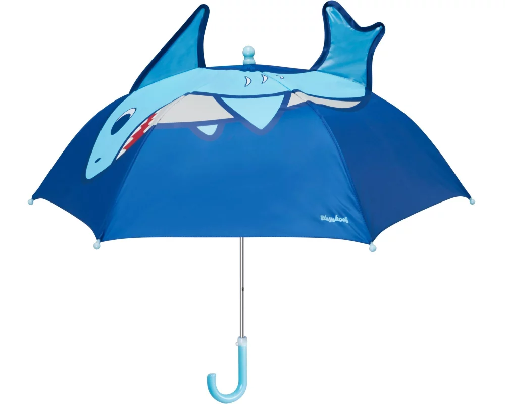 Playshoes Regenschirm Hai