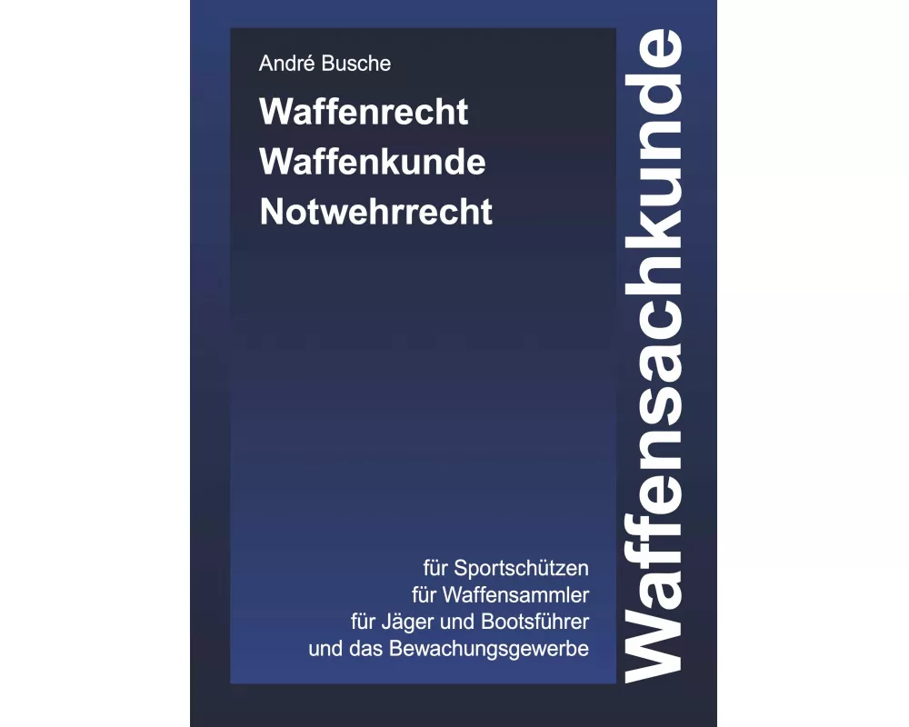 Waffensachkunde