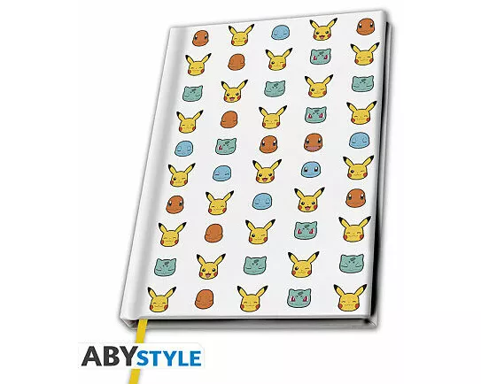 POKEMON - A5 Notebook "Starters"