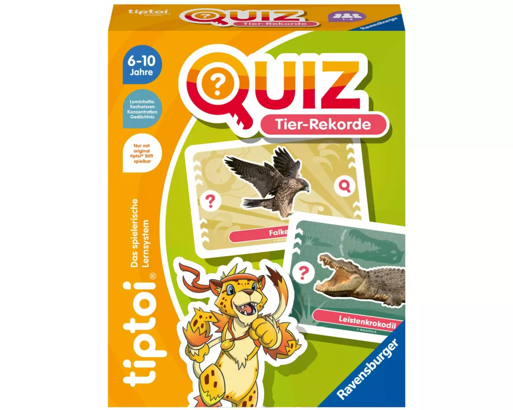 tiptoi Quiz Tier-Rekorde - ab 6 Jahre
