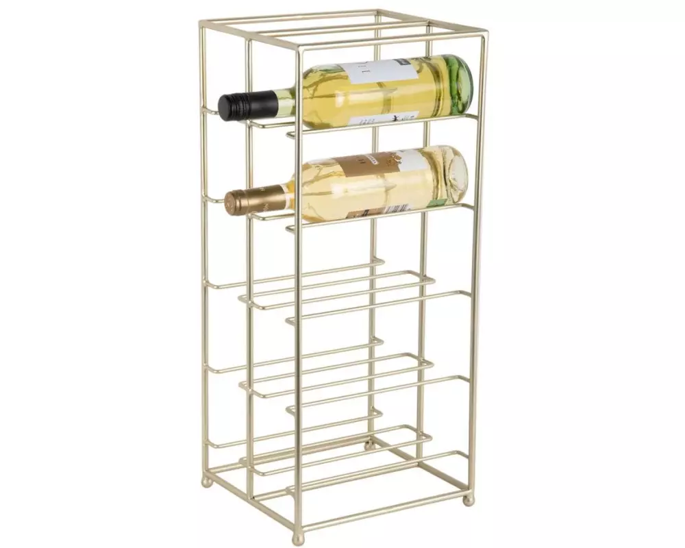 present time Weinregal Duo Floor 57 x 25 cm, Gold