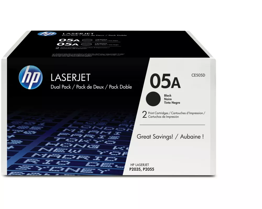 HP Toner Nr. 05A (CE505D) Black
