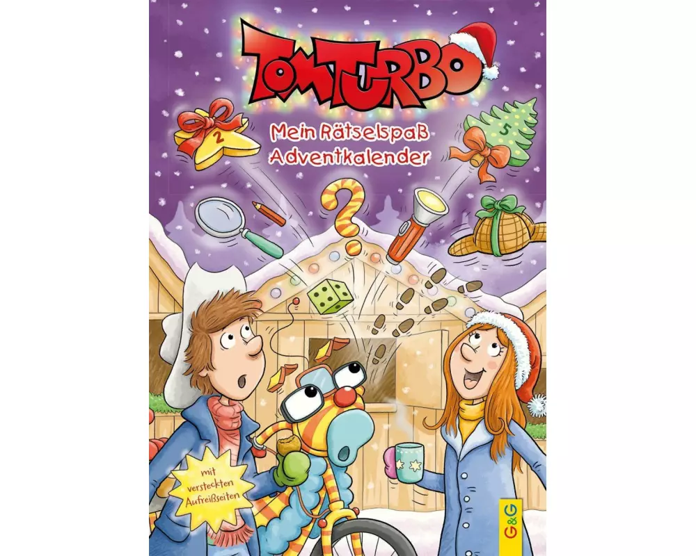 Tom Turbo Mein Rätselspaß Adventkalender