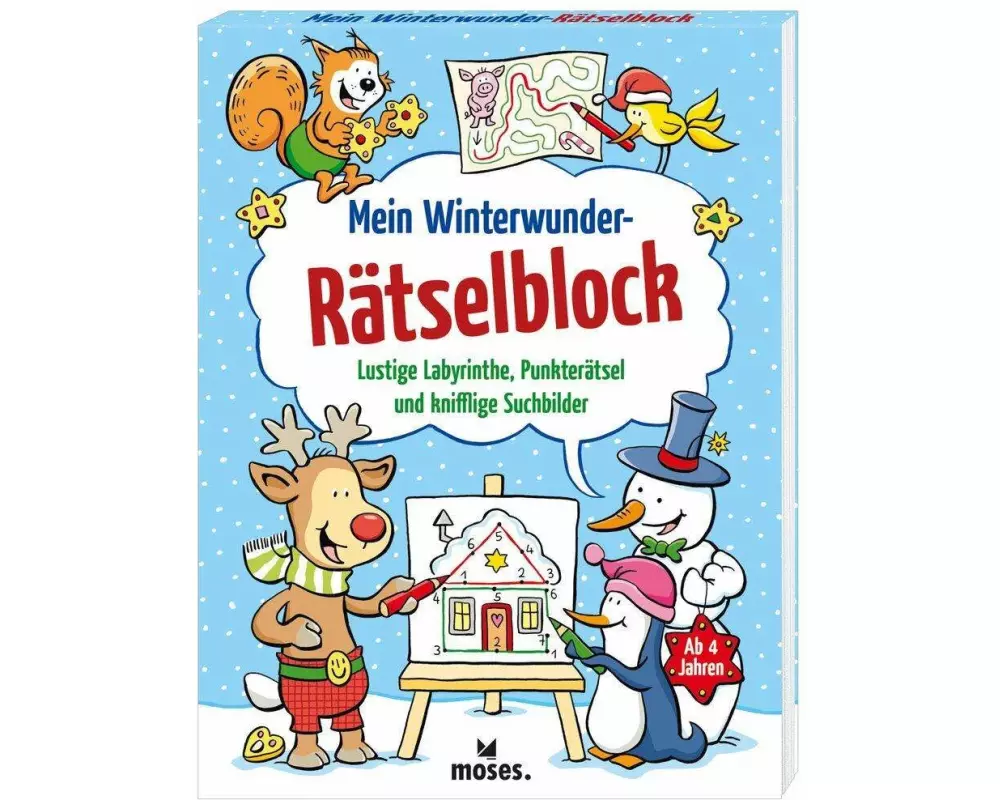 Mein Winterwunder-Rätselblock