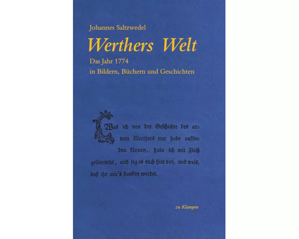 Werthers Welt