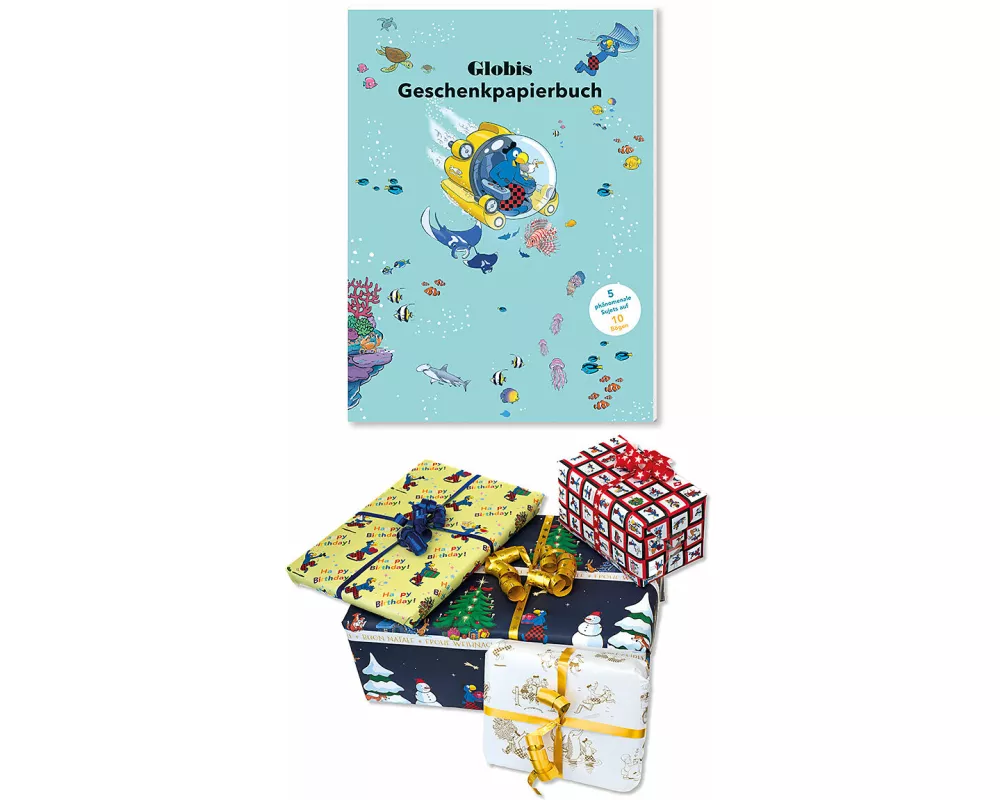 Globis Geschenkpapierbuch