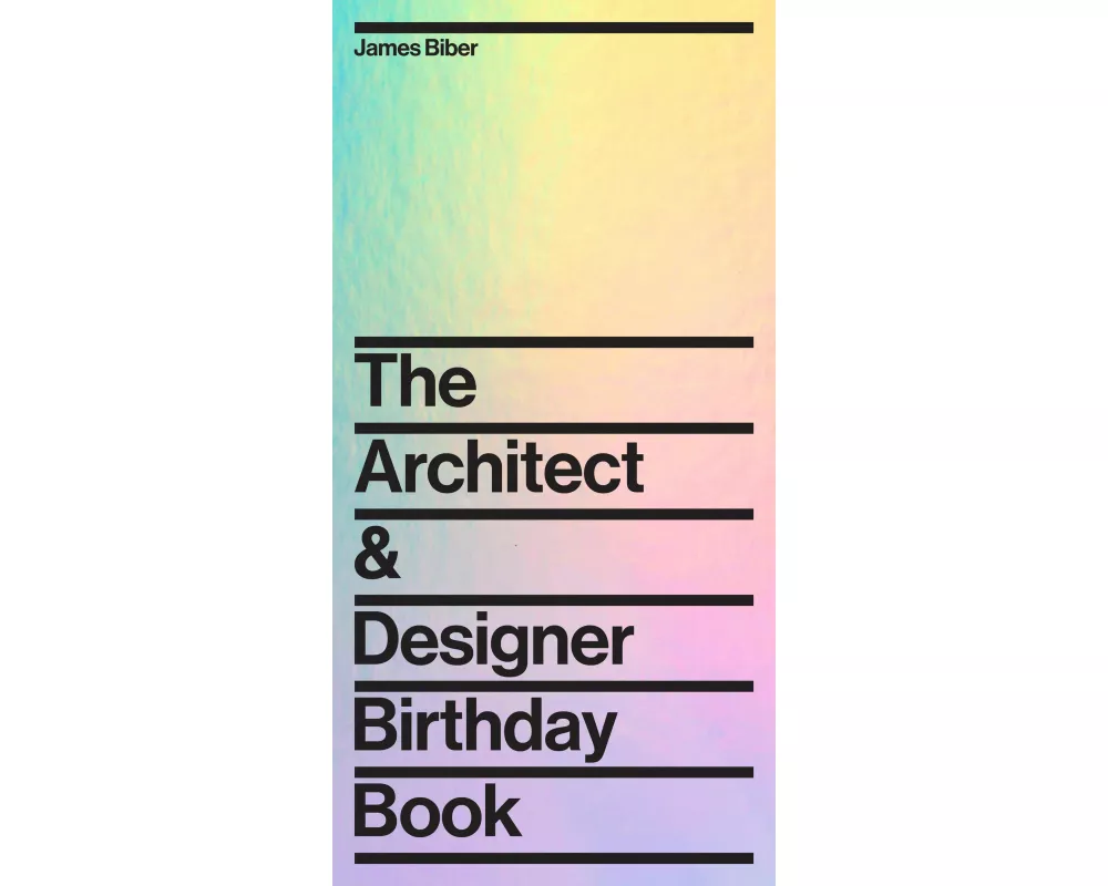 Architect and Designer Birthday Book