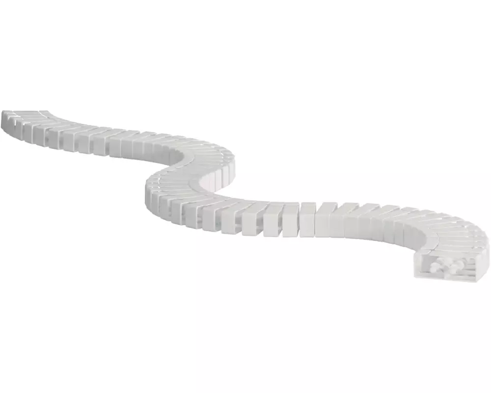 Max Hauri Kabelschlauch 1250 x 55 mm Weiss