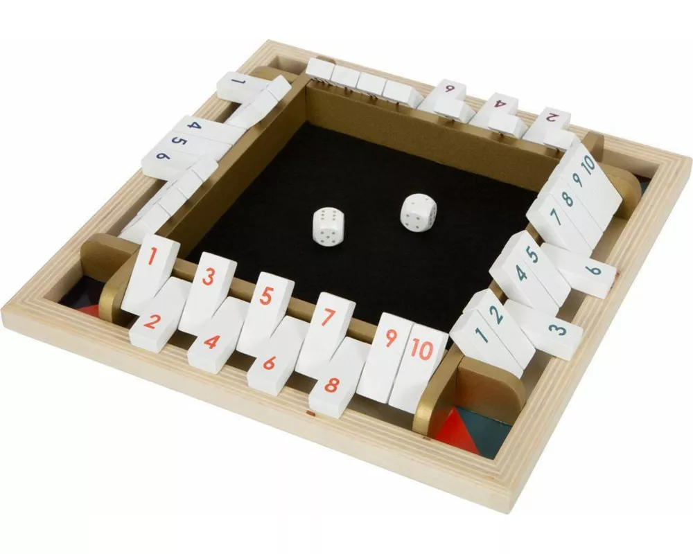 Würfelspiel Shut the Box "Gold Edition