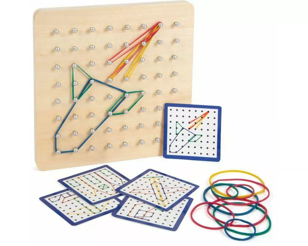 Geoboard aus Holz