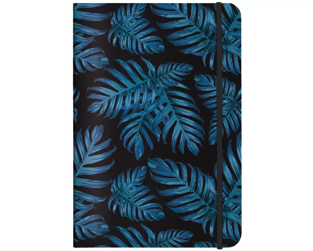 Notizbuch A5 Philodendron blue