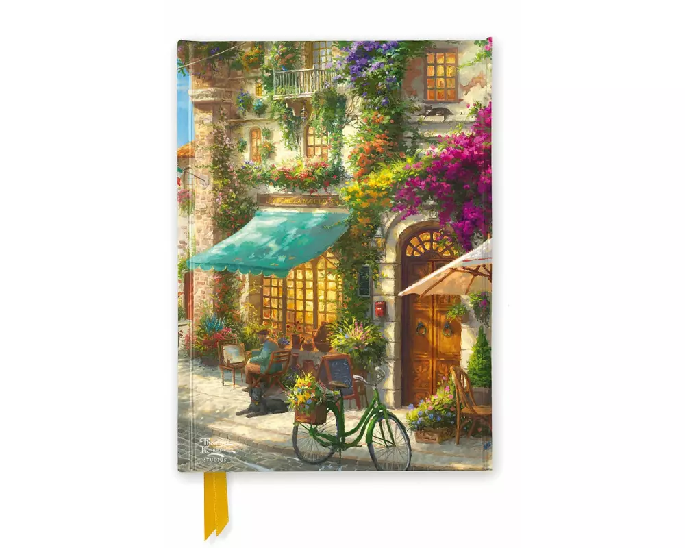 Thomas Kinkade Studios: Italian Café (Foiled Journal)